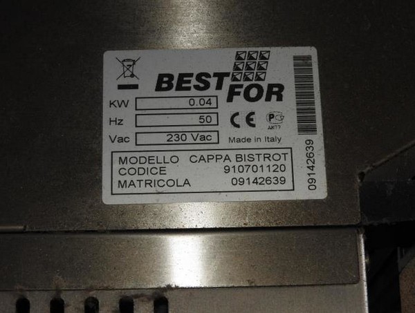1#4839 COPPIE DI FORNI ELETTRICI SOVRAPPOSTI BAKE OFF ITALIANA SRL in vendita - foto 13