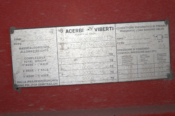 1#4847 Semirimorchio Sor con cassone isotermico in vendita - foto 10