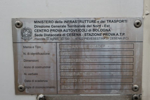 6#4847 Semirimorchio Unicar con cassone isotermico in vendita - foto 10