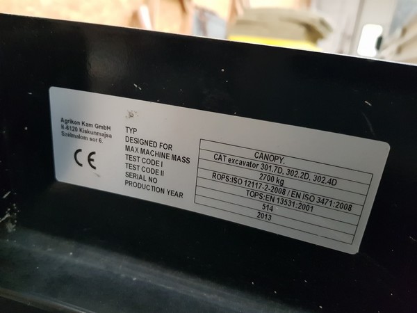 3#4853 Miniescavatore Cat cingolato in vendita - foto 10