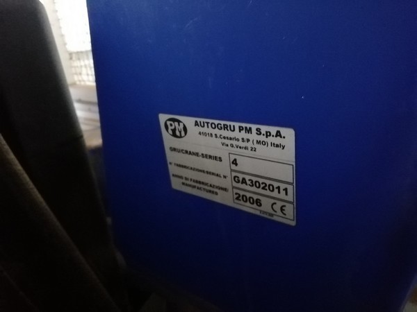13#4856 Autocarro ribaltabile con gru Nissan in vendita - foto 11