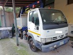 Image 4 - Nissan tipper truck with crane - Lot 32 (Auction 4856)