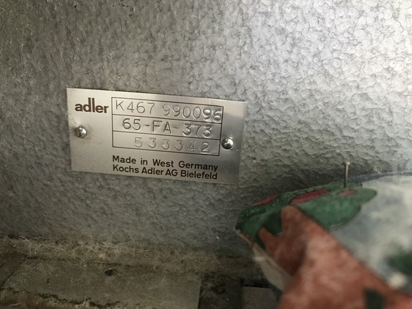 12#4865 Macchine da cucire Adler e Juki in vendita - foto 4