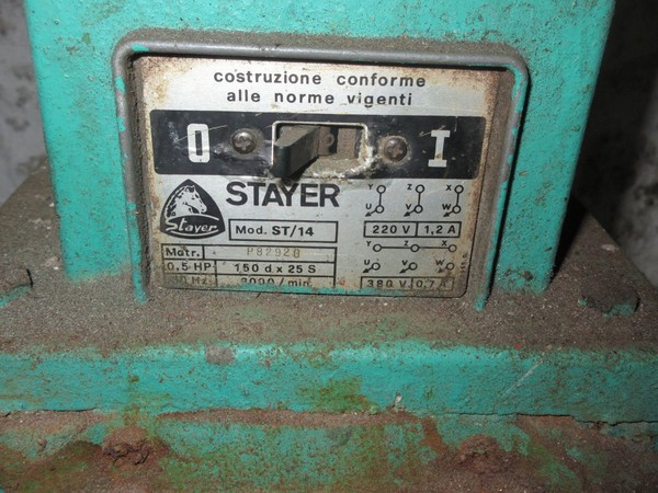 18#4867 Smerigliatrice Stayer e mola Nebes in vendita - foto 4