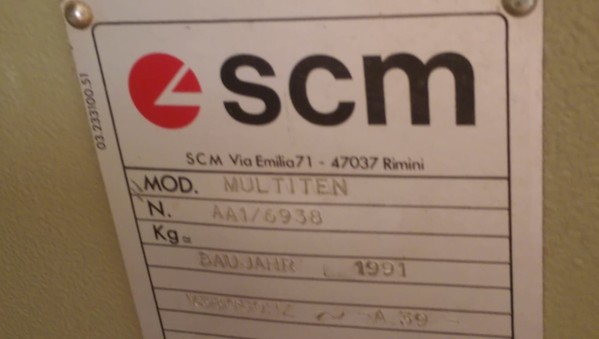 1#4874 Linea per lavorazione serramenti Scm System 4s in vendita - foto 7