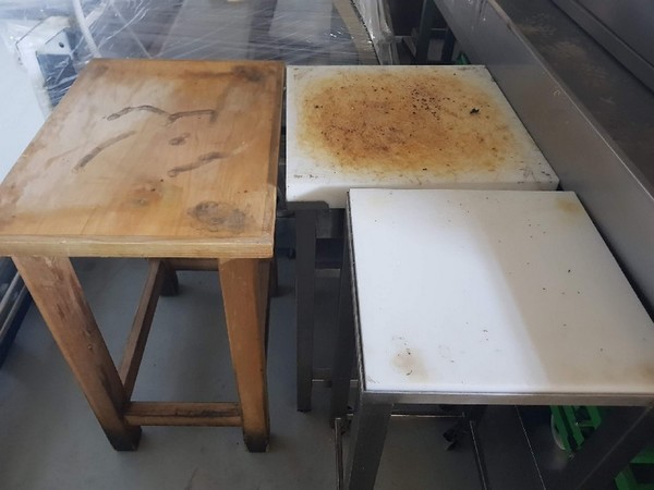 5#4894 Tavoli di lavoro in acciaio Mareno in vendita - foto 4