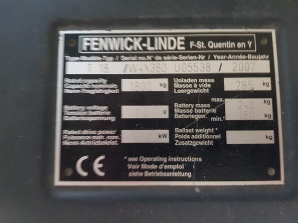 7#4894 Transpallet elettrico Forklift in vendita - foto 3