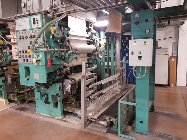 3#4896 Roto screen Emboss combination machine in vendita - foto 8