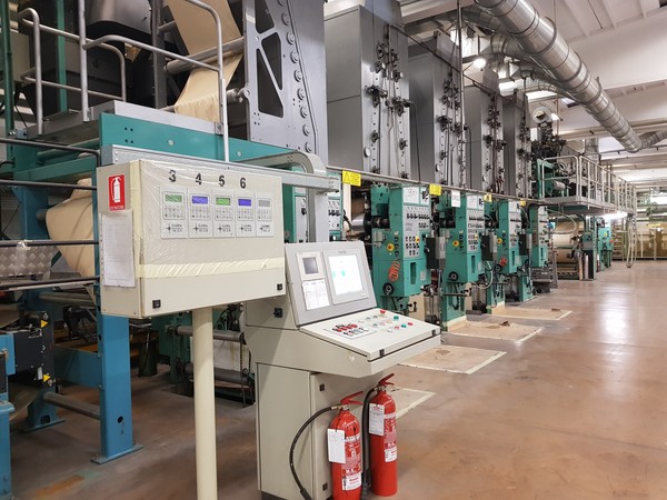 3#4896 Roto screen Emboss combination machine in vendita - foto 13
