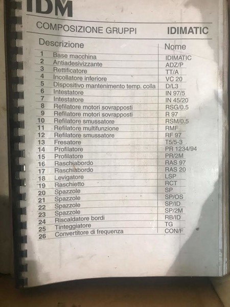 17#4901 Bordatrice IDM in vendita - foto 17