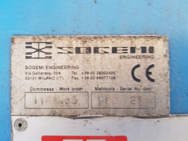 1#4904 SOGEMI ENGINEERING Impianto di recupero da 3 Ton/h max in vendita - foto 27