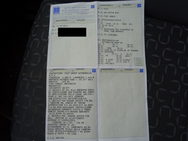 1#4913 Autocarro Fiat Doblò in vendita - foto 13