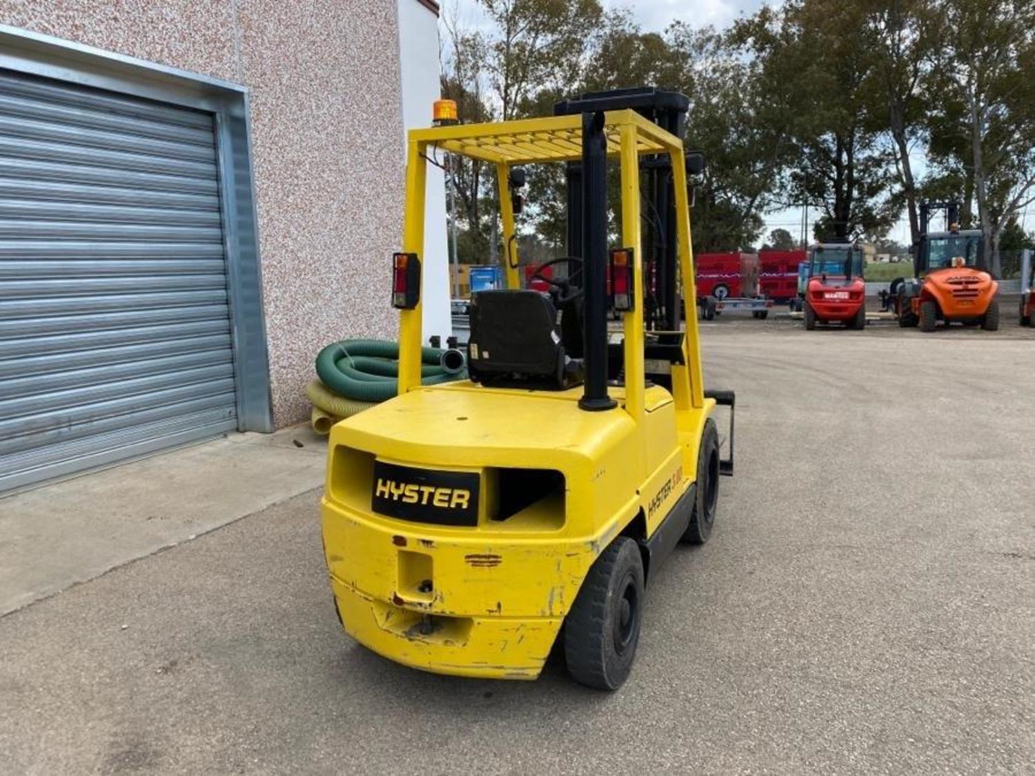 Lot Hyster forklift