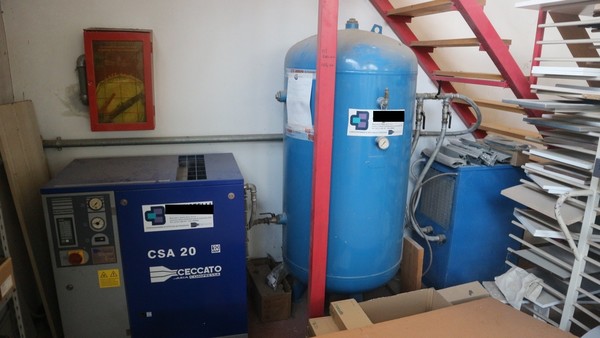 5#4929 Compressore Ceccato ed essiccatore in vendita - foto 1