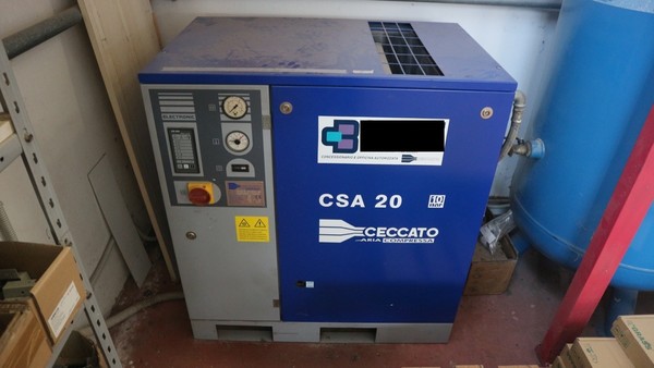 5#4929 Compressore Ceccato ed essiccatore in vendita - foto 3