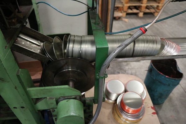 1#4934 Produzione di fondi e coperchi in banda stagnata per scatole in vendita - foto 46