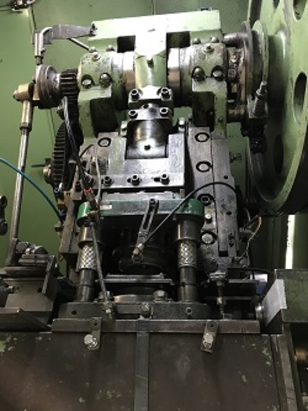 7#4934 Linea stampaggio pressa Buschetto formato cupole 83 foro 23,8/32/42 in vendita - foto 3