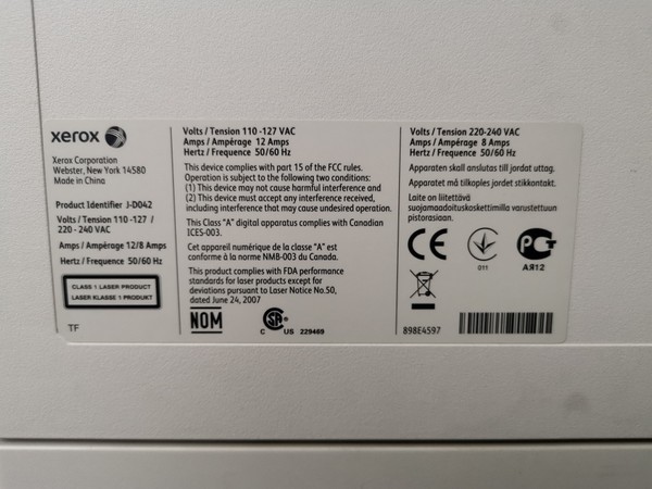 2#4936 XEROX 7225  in vendita - foto 7