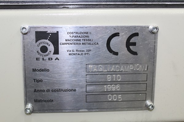 4#4941 Taglierina Elba e scaffalatura di metallo in vendita - foto 14