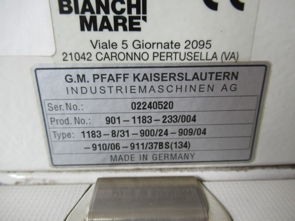1#4947 Macchine da cucire Pfaff Rimoldi e Zaghi in vendita - foto 153