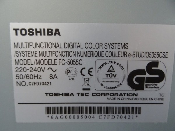 12#4948 TOSHIBA STUDIO 5055CSE in vendita - foto 9