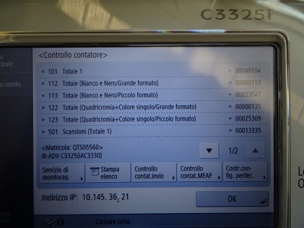 7#4948 IMAGE RUNNER ADV C3325I in vendita - foto 14