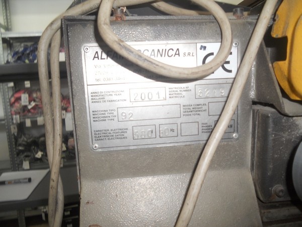 13#4962 Smerigliatrice Alfameccanica ed incollatrice in vendita - foto 13