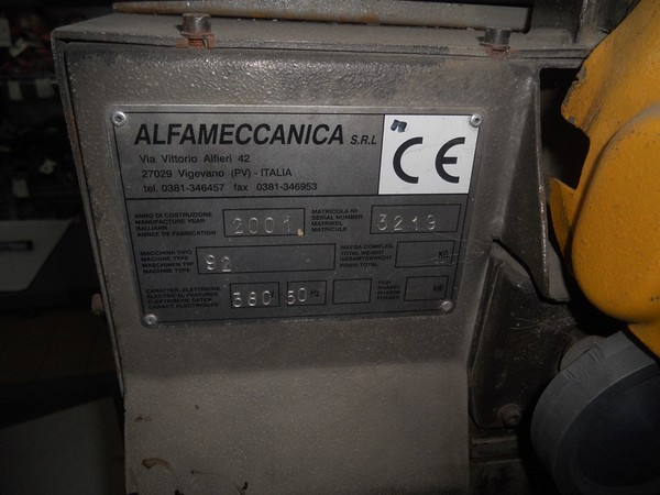 13#4962 Smerigliatrice Alfameccanica ed incollatrice in vendita - foto 15