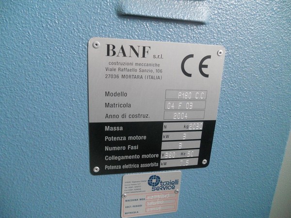 5#4962 Pressa idraulica Banf in vendita - foto 8