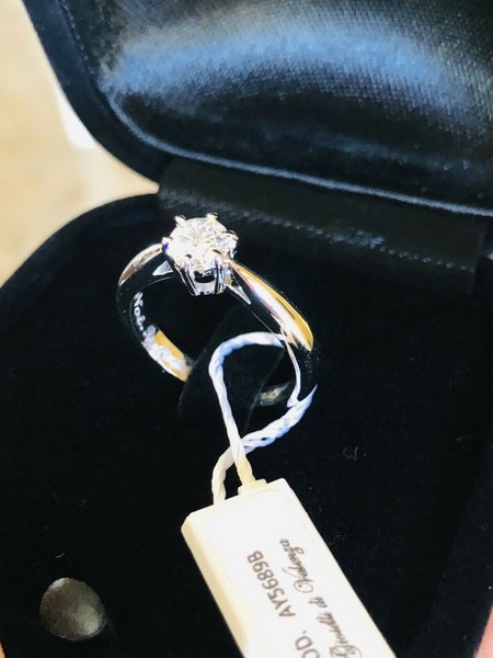 11#4970 Anello solitario diamante in vendita - foto 1