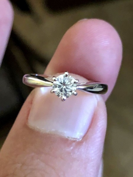 11#4970 Anello solitario diamante in vendita - foto 2