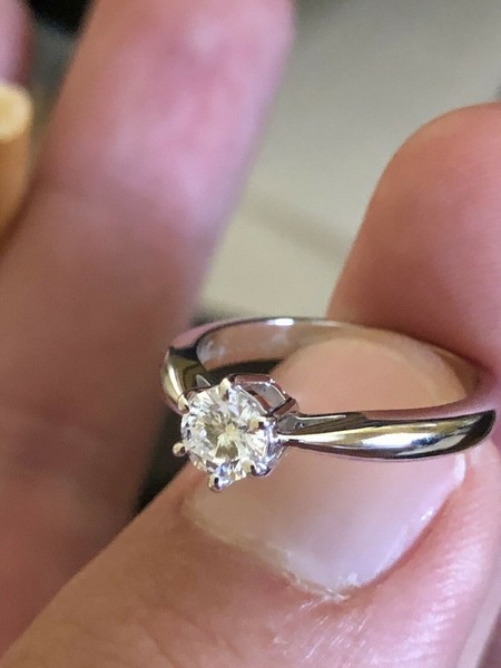 11#4970 Anello solitario diamante in vendita - foto 3