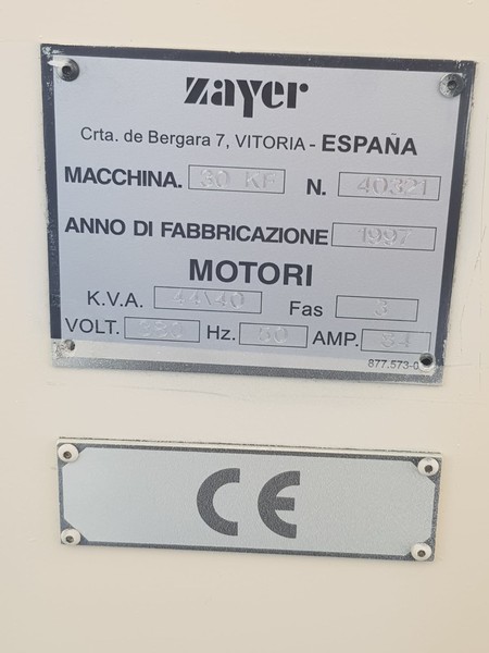 12#4980 Fresatrice Zayer in vendita - foto 3