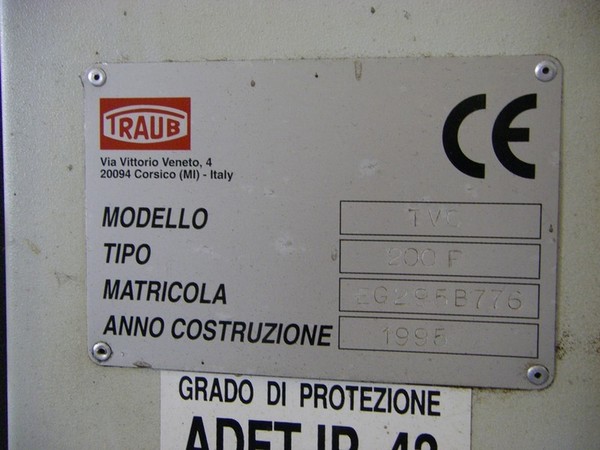 5#4997 Centro di lavoro Traub in vendita - foto 20