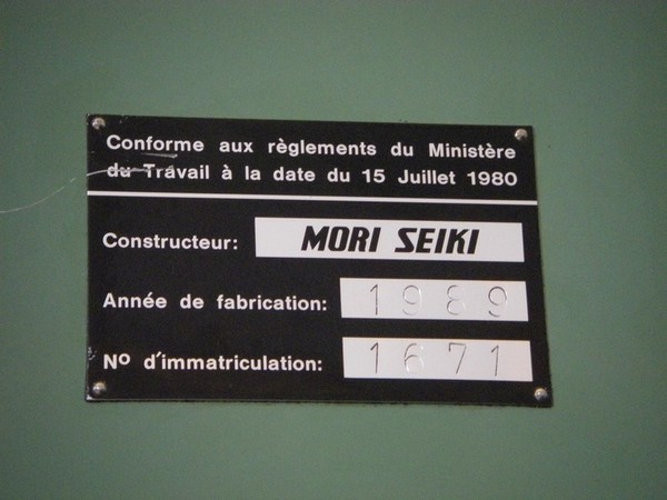 7#4997 Centro di lavoro Mori Seiki in vendita - foto 6