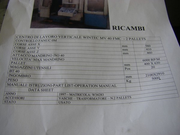 7#4997 Centro di lavoro Mori Seiki in vendita - foto 41