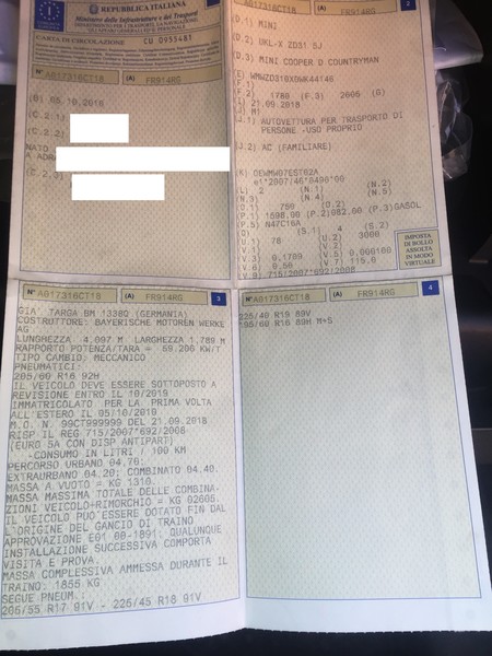 2#4998 Autovettura Mini Cooper D Countryman in vendita - foto 3