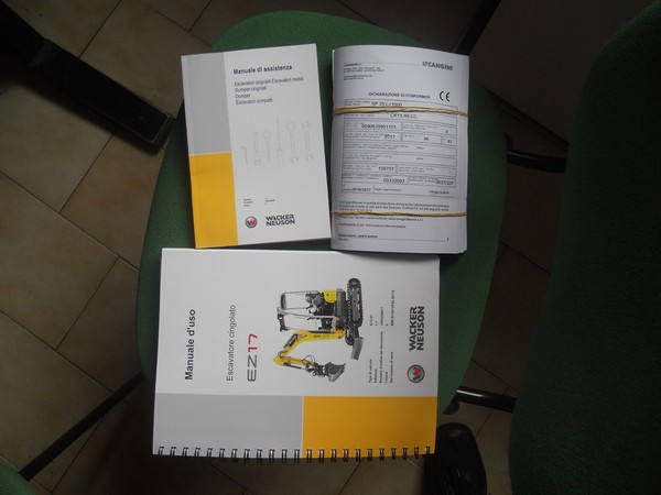 1#5024 Mini escavatore Wacker Neuson EZ 17 in vendita - foto 84