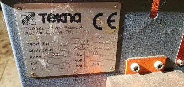 14#5029 Sigillatrice Tekna in vendita - foto 6