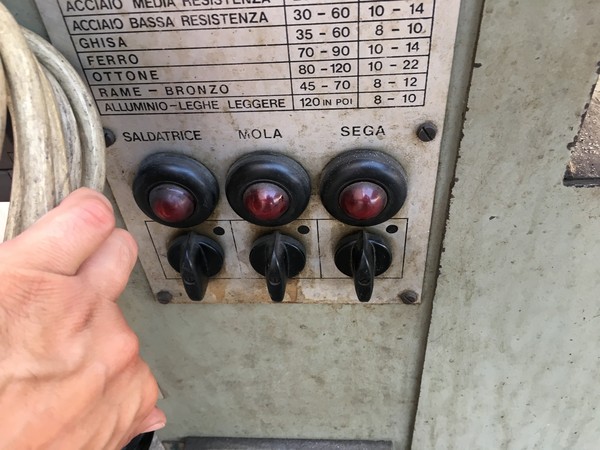 11#5045 Sega a nastro verticale Senas in vendita - foto 4