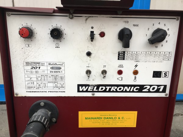 35#5045 Saldatrice Weldtronic in vendita - foto 4