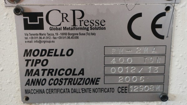 218#5049 Pressa Cr Presse in vendita - foto 15