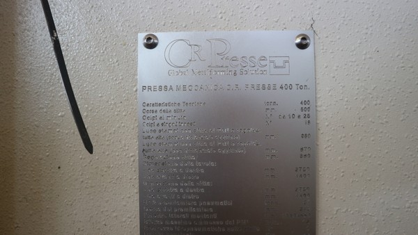218#5049 Pressa Cr Presse in vendita - foto 18