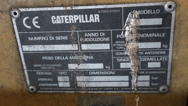248#5049 Muletto diesel Caterpillar in vendita - foto 8
