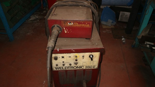 5#5049 Saldatrice Weldtronic e smerigliatrice in vendita - foto 6