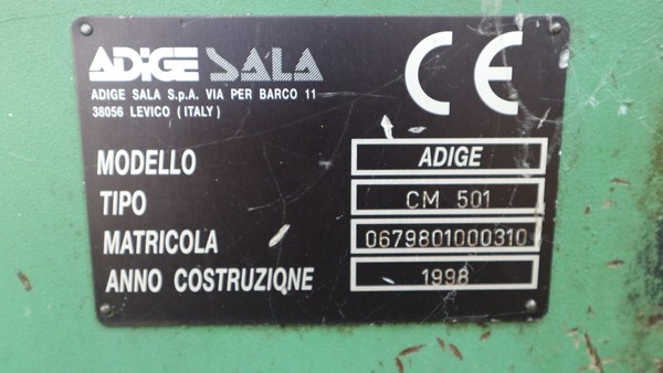 61#5049 Segatrice automatica Adige e lavatubi Cemastir in vendita - foto 2