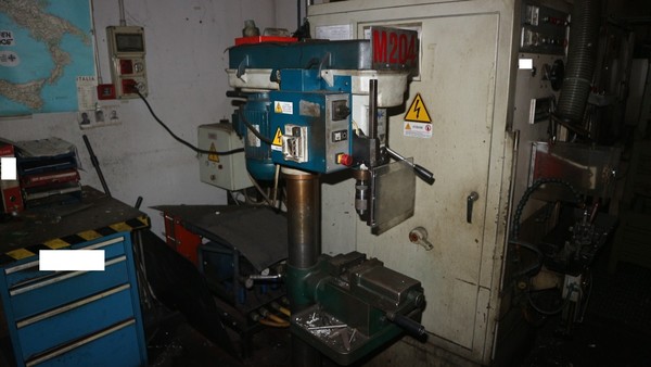 77#5049 Marcatrice pneumatica Automator e trapani a colonna Serrmac in vendita - foto 3