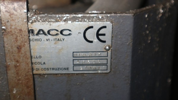 85#5049 Troncatrice Macc e trapani a colonna Serrmac in vendita - foto 14