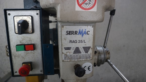85#5049 Troncatrice Macc e trapani a colonna Serrmac in vendita - foto 18