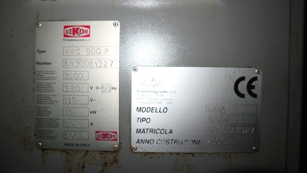 96#5049 Centro di lavoro verticale in vendita - foto 14